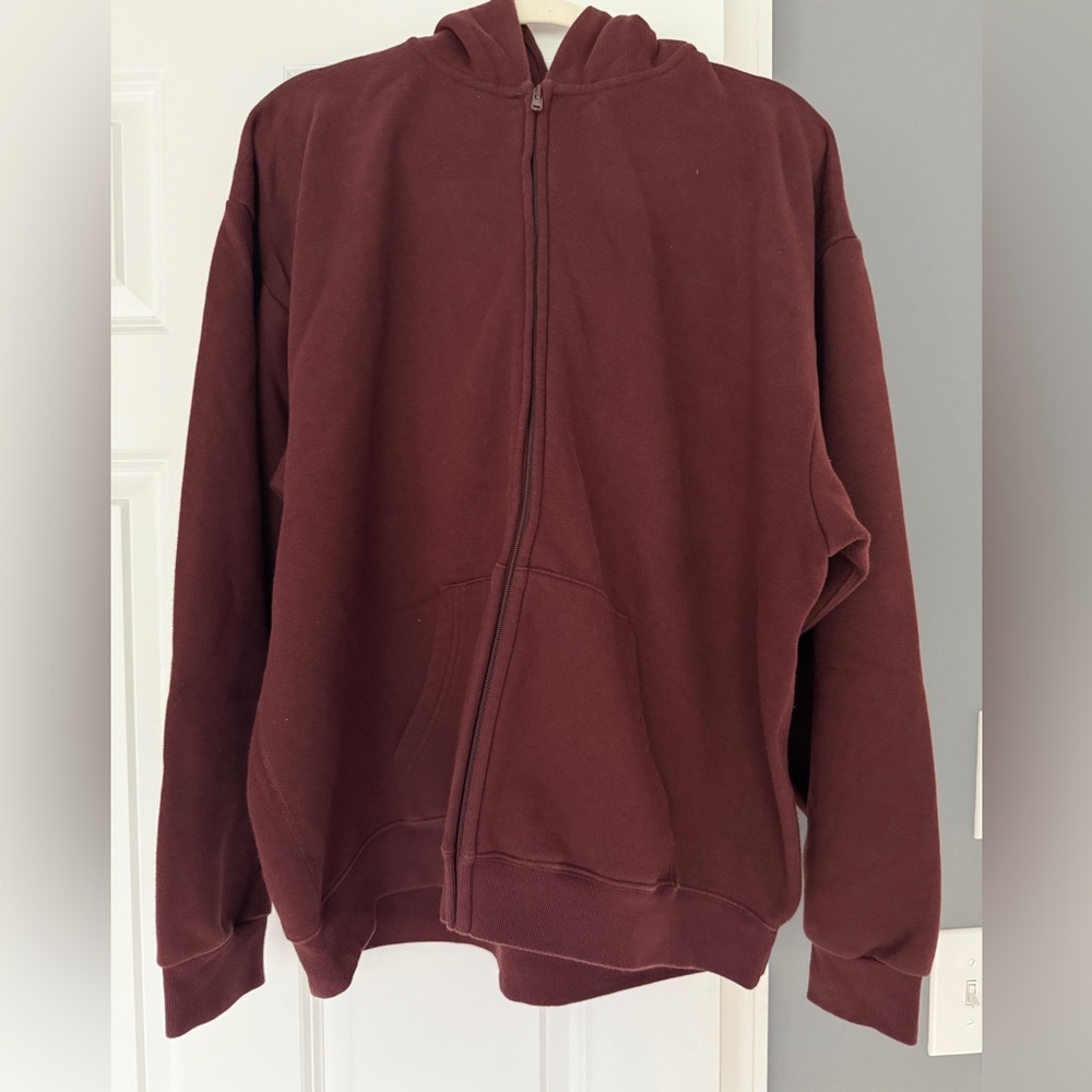 Skims zip-up hoodie
